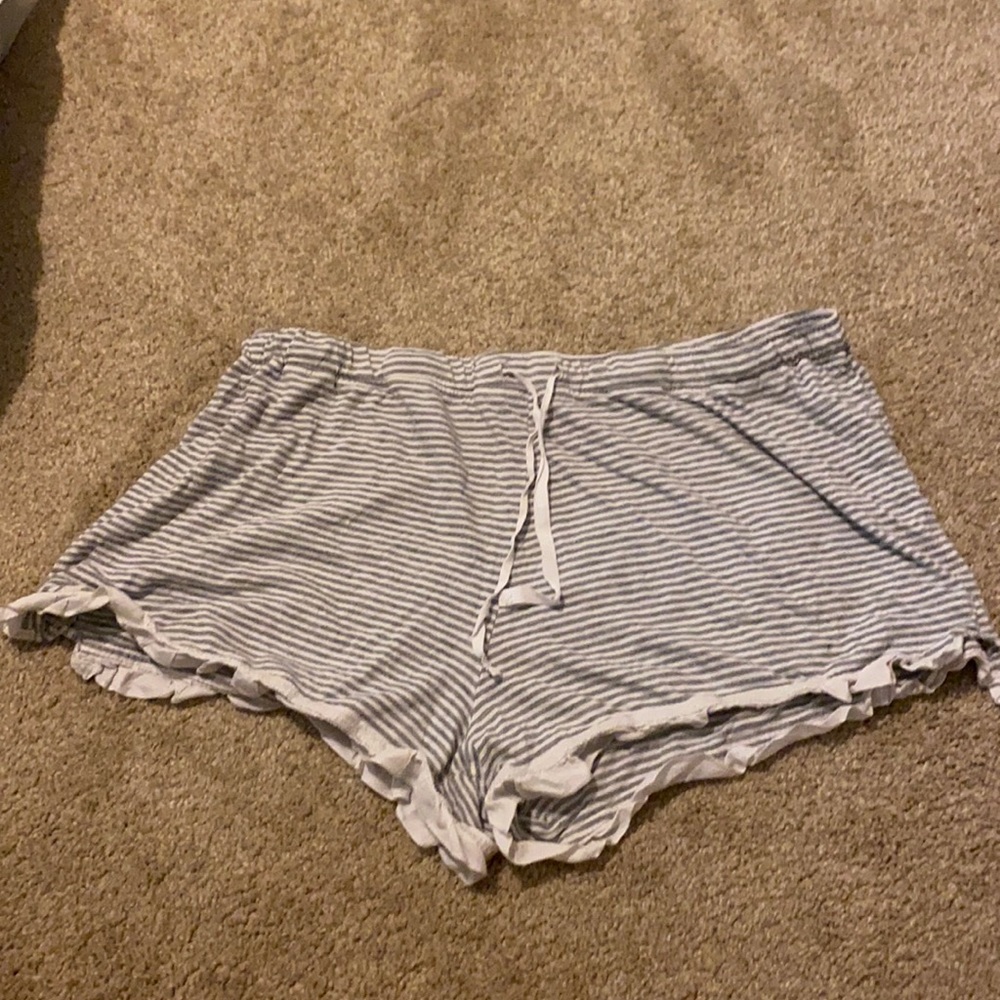 Tommy Hilfiger striped pajama shorts